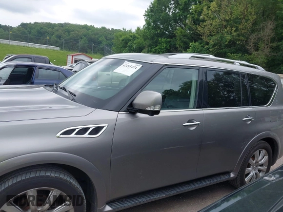 2012 Infiniti QX56 7-passenger z VIN JN8AZ2NEXC9020903, wystawiony jako IAAI lot #42295424 z przebiegiem 181 714 mil mil oraz . Historia ofert i sprzedaży dostępna na DreamBid. Obrazek 14.