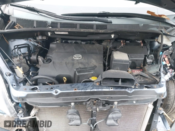 2013 Toyota Sienna LE with VIN 5TDJK3DC8DS064035, listed as a IAAI auction lot 41909785 with 135,716 mi miles and . Bid and sale history available at DreamBid. Image 10.