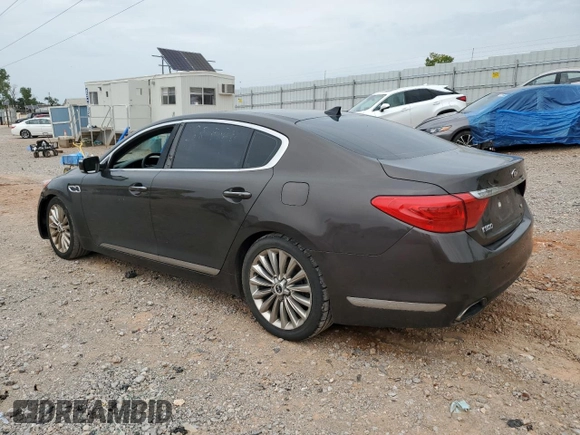 2015 Kia K900 Luxury z VIN KNALW4D45F6019274, wystawiony jako Copart lot #70019464 z przebiegiem 144 668 mil mil oraz Szkody całkowita. Historia ofert i sprzedaży dostępna na DreamBid. Obrazek 2.