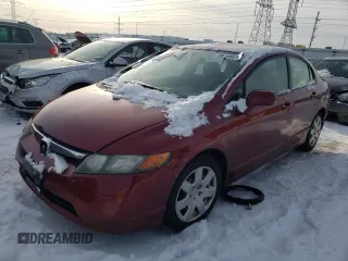 2006 Honda Civic LX z VIN 1HGFA16596L139892, wystawiony jako Copart lot #63172974 z przebiegiem 187 228 mil mil oraz Nie do naprawy • Non repairable. Historia ofert i sprzedaży dostępna na DreamBid. Obrazek 1.