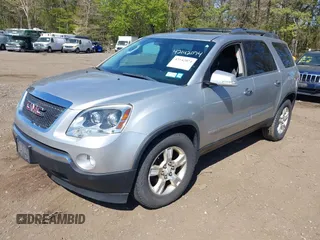 2008 GMC Acadia SLT1 with VIN 1GKEV23788J214790, listed as a IAAI auction lot 42142074 with 130,089 mi miles and . Bid and sale history available at DreamBid. Image 2.