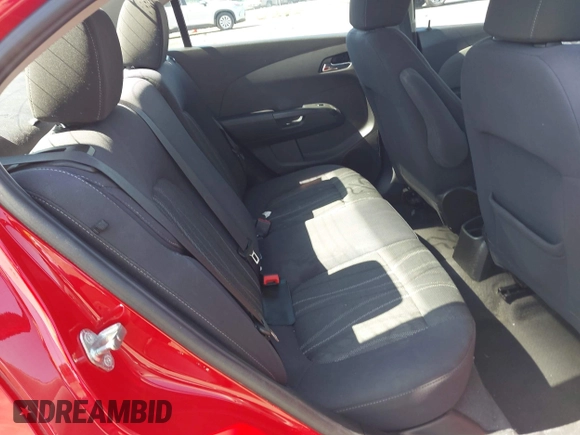 2013 Chevrolet Sonic LT with VIN 1G1JC5SH4D4169926, listed as a IAAI auction lot 41930121 with 105,351 mi miles and . Bid and sale history available at DreamBid. Image 8.
