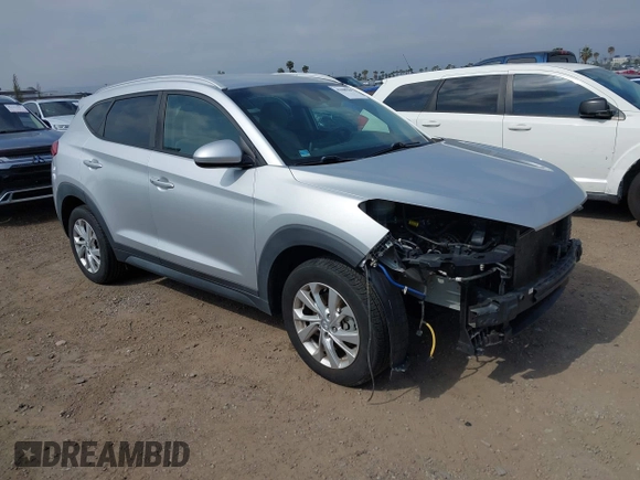 2019 Hyundai Tucson Value with VIN KM8J3CA46KU962082, listed as a IAAI auction lot 42160288 with 92,887 mi miles and . Bid and sale history available at DreamBid. Image 1.