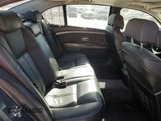 2002 BMW 7 Series 745Li with VIN WBAGN63422DR03230, listed as a Copart auction lot 47386325 with 187,235 mi miles and Salvage Title. Bid and sale history available at carsss.com. Image 10.