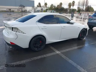 2019 Lexus IS with VIN JTHBA1D27K5089741, listed as a IAAI auction lot 41734834 with 58,944 mi miles. Bid and sale history available at carsss.com. Image 4.