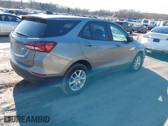 2023 Chevrolet Equinox LS z VIN 3GNAXHEG9PL176294, wystawiony jako IAAI lot #41558723 z przebiegiem 13 122 mil mil oraz . Historia ofert i sprzedaży dostępna na DreamBid. Obrazek 4.