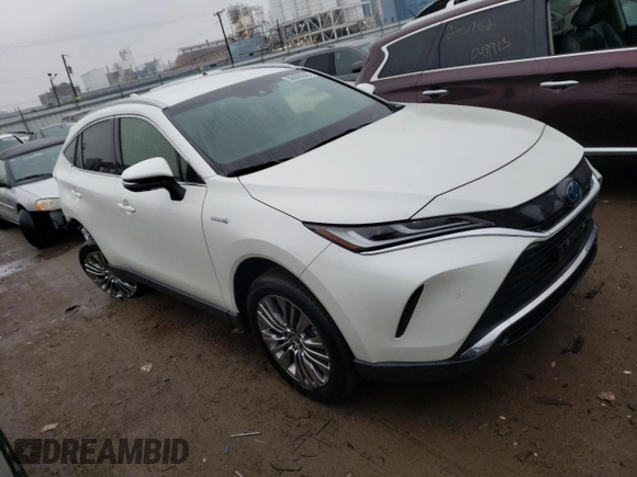 2021 Toyota Venza LE with VIN JTEAAAAH2MJ019463, listed as a Copart auction lot 36629043 with 0 mi miles. Bid and sale history available at carsss.com. Image 4.