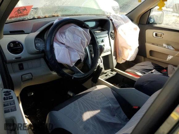 2009 Honda Pilot EX with VIN 5FNYF48459B001837, listed as a Copart auction lot 42223455 with Not Provided miles and Salvage Title. Bid and sale history available at carsss.com. Image 8.