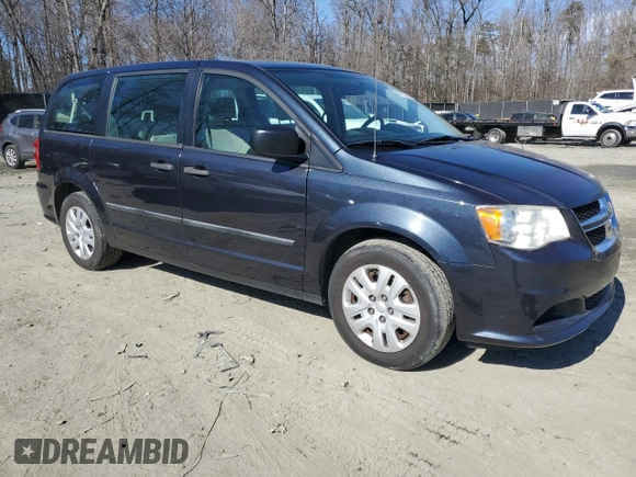 2014 Dodge Grand Caravan SE 30th Anniversary with VIN 2C4RDGBG4ER163553, listed as a Copart auction lot 46755605 with 158,061 mi miles and Clean Title. Bid and sale history available at DreamBid. Image 4.
