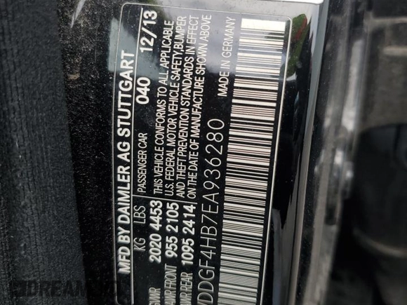 2014 Mercedes-Benz C 250 Sport z VIN WDDGF4HB7EA936280, wystawiony jako Copart lot #62165085 z przebiegiem 121 498 mil mil oraz Czysty tytuł • Clean title. Historia ofert i sprzedaży dostępna na DreamBid. Obrazek 13.