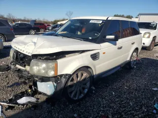 2006 Land Rover Range Rover Sport SC with VIN SALSH23406A981597, listed as a Copart auction lot 87433904 with 222,080 mi miles and Salvage Title. Bid and sale history available at carsss.com. Image 1.