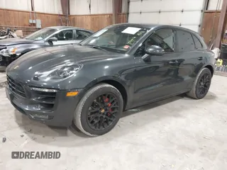 2018 Porsche Macan GTS with VIN WP1AG2A57JLB61630, listed as a IAAI auction lot 41633174 with 84,412 mi miles and . Bid and sale history available at DreamBid. Image 2.