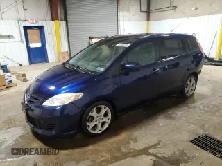 2010 Mazda 5 Sport with VIN JM1CR2W32A0364468, listed as a Copart auction lot 51055745 with 118,206 mi miles and Salvage Title. Bid and sale history available at DreamBid. Image 1.