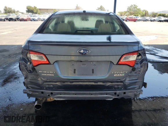 2015 Subaru Legacy Premium with VIN 4S3BNAD60F3070961, listed as a Copart auction lot 64823315 with 68,006 mi miles and Salvage title. Bid and sale history available at DreamBid. Image 6.