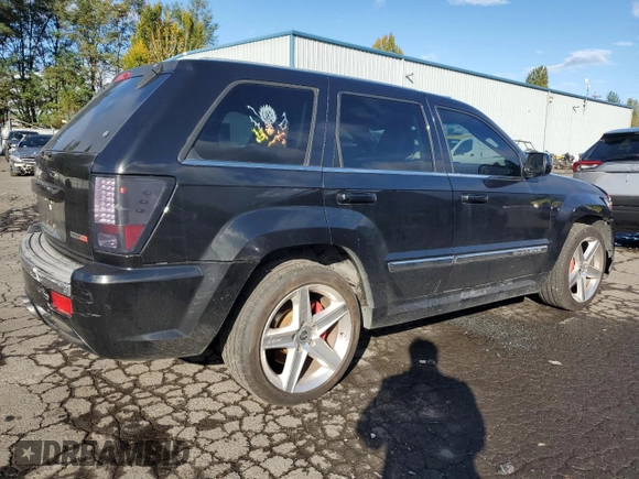 2008 Jeep Grand Cherokee SRT-8 with VIN 1J8HR78368C223775, listed as a Copart auction lot 76807824 with 156,937 mi miles and Clean Title. Bid and sale history available at carsss.com. Image 3.