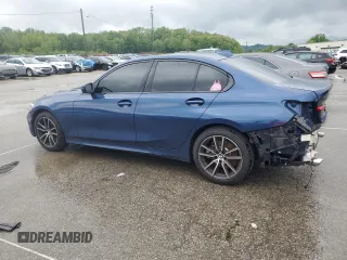 2022 BMW 3 Series 330i xDrive with VIN 3MW5R7J03N8C36977, listed as a Copart auction lot 53891745 with 14,938 mi miles and Salvage title. Bid and sale history available at DreamBid. Image 2.