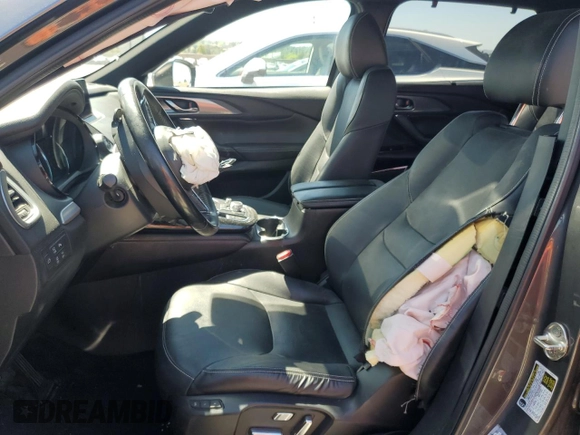 2021 Mazda CX-9 Carbon Edition with VIN JM3TCADYXM0519399, listed as a Copart auction lot 52714565 with 72,765 mi miles and Salvage title. Bid and sale history available at DreamBid. Image 7.
