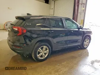 2022 GMC Terrain SLE z VIN 3GKALTEV2NL173695, wystawiony jako Copart lot #62925205 z przebiegiem 106 460 mil mil oraz Czysty tytuł • Clean title. Historia ofert i sprzedaży dostępna na DreamBid. Obrazek 3.