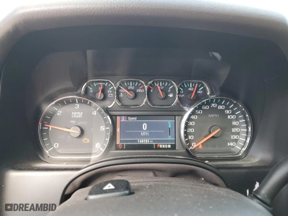 2015 Chevrolet Tahoe LTZ with VIN 1GNSCCKC9FR143064, listed as a Copart auction lot 45360745 with 140,751 mi miles and Salvage Title. Bid and sale history available at carsss.com. Image 9.