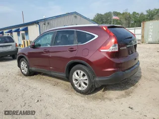 2012 Honda CR-V EX-L with VIN 5J6RM4H76CL062634, listed as a Copart auction lot 52734215 with 172,273 mi miles and Salvage Title. Bid and sale history available at carsss.com. Image 2.