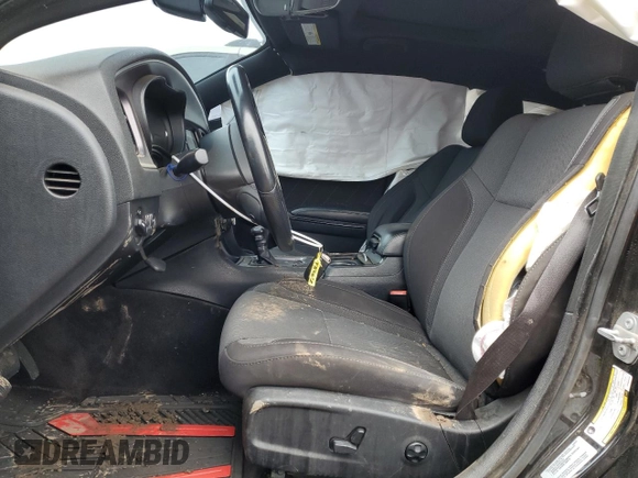 2017 Dodge Charger SXT with VIN 2C3CDXHG6HH606426, listed as a Copart auction lot 52100185 with 122,910 mi miles and Salvage Title. Bid and sale history available at DreamBid. Image 7.