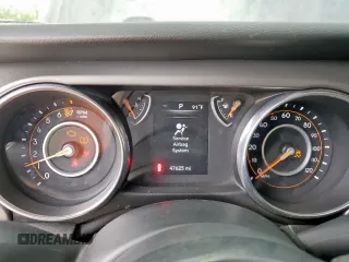 2022 Jeep Wrangler Unlimited Sport S z VIN 1C4HJXDG5NW180130, wystawiony jako Copart lot #59883815 z przebiegiem 47 625 mil mil oraz Czysty tytuł • Clean title. Historia ofert i sprzedaży dostępna na DreamBid. Obrazek 9.