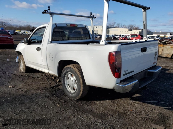 2006 GMC Canyon Work Truck with VIN 1GTCS148368167248, listed as a Copart auction lot 86637634 with 84,023 mi miles and Salvage Title. Bid and sale history available at carsss.com. Image 2.