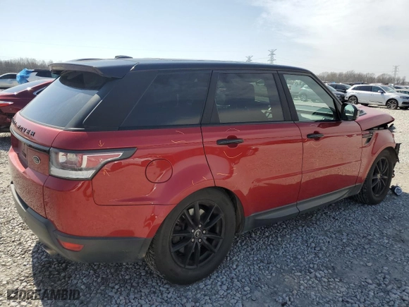 2015 Land Rover Range Rover Sport HSE with VIN SALWG2VFXFA509488, listed as a Copart auction lot 49378675 with 130,145 mi miles and Salvage Title. Bid and sale history available at carsss.com. Image 3.