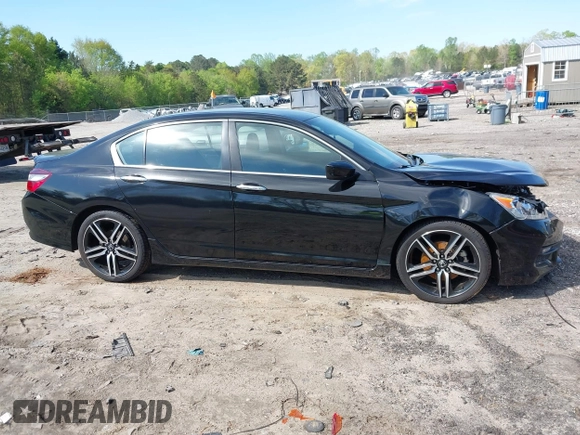 2016 Honda Accord Sport with VIN 1HGCR2F50GA086434, listed as a IAAI auction lot 42010233 with 126,597 mi miles and . Bid and sale history available at DreamBid. Image 13.