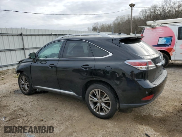 2013 Lexus RX 350 with VIN 2T2ZK1BA6DC129722, listed as a Copart auction lot 49639395 with 187,920 mi miles and Salvage Title. Bid and sale history available at carsss.com. Image 2.