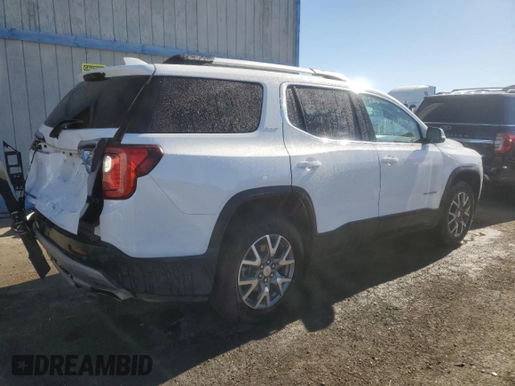 2023 GMC Acadia SLT with VIN 1GKKNML47PZ124812, listed as a Copart auction lot 42455465 with 87,116 mi miles and Salvage Title. Bid and sale history available at DreamBid. Image 3.
