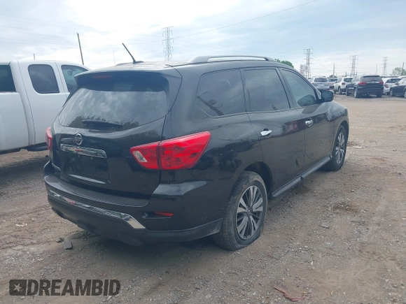 2017 Nissan Pathfinder SV z VIN 5N1DR2MN2HC637647, wystawiony jako IAAI lot #42668153 z przebiegiem 246 190 mil mil oraz . Historia ofert i sprzedaży dostępna na DreamBid. Obrazek 4.