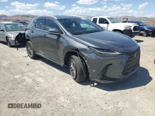 2022 Lexus NX with VIN 2T2AGCEZ1NC006942, listed as a Copart auction lot 66976584 with 37,541 mi miles and Salvage Title. Bid and sale history available at carsss.com. Image 4.