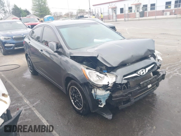 2013 Hyundai Accent GLS with VIN KMHCT4AE0DU365410, listed as a IAAI auction lot 41918395 with 170,722 mi miles and . Bid and sale history available at carsss.com. Image 1.
