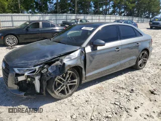 2019 Audi A3 Sedan Premium with VIN WAUAUGFF1KA108313, listed as a Copart auction lot 58632054 with 72,610 mi miles and Salvage Title. Bid and sale history available at carsss.com. Image 1.