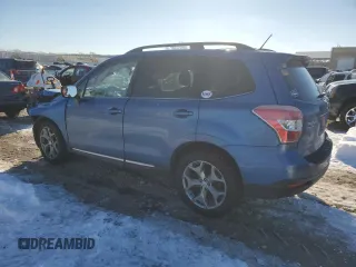 2015 Subaru Forester Touring with VIN JF2SJAWC9FH465448, listed as a Copart auction lot 88586465 with 142,718 mi miles and Salvage Title. Bid and sale history available at DreamBid. Image 2.