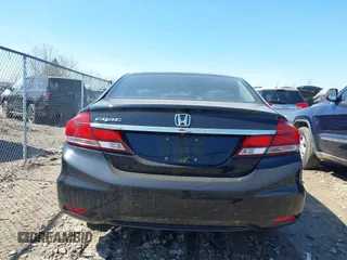 2015 Honda Civic Sedan LX with VIN 19XFB2F52FE004487, listed as a IAAI auction lot 41900671 with 125,497 mi miles. Bid and sale history available at carsss.com. Image 16.