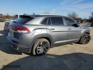 2022 Volkswagen Atlas Cross Sport 3.6L V6 SE w/Technology with VIN 1V2JE2CA7NC225719, listed as a Copart auction lot 83325534 with 48,858 mi miles and Salvage Title. Bid and sale history available at carsss.com. Image 3.