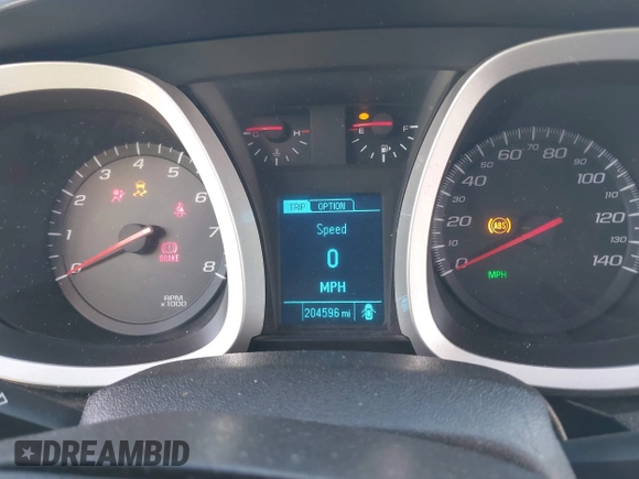 2013 Chevrolet Equinox LT with VIN 2GNFLDE34D6371470, listed as a IAAI auction lot 41582765 with 204,596 mi miles and . Bid and sale history available at DreamBid. Image 7.