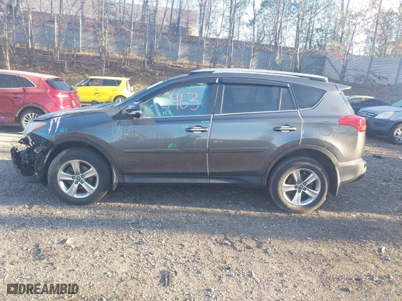 2015 Toyota RAV4 XLE with VIN 2T3RFREV7FW350597, listed as a IAAI auction lot 41957463 with 108,528 mi miles. Bid and sale history available at carsss.com. Image 14.