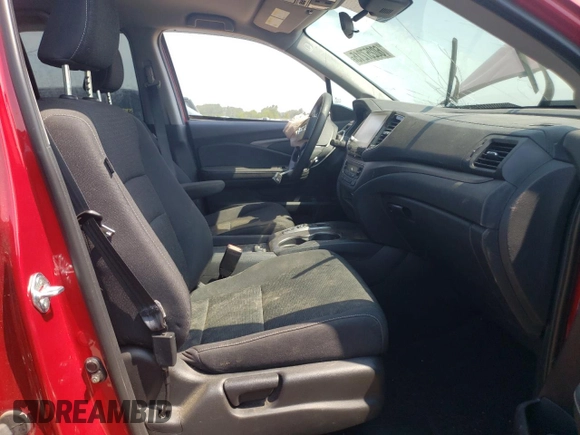 2021 Honda Ridgeline Sport with VIN 5FPYK3F10MB017541, listed as a Copart auction lot 60257215 with 12,227 mi miles and Salvage title. Bid and sale history available at DreamBid. Image 7.