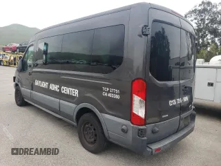 2016 Ford Transit XL with VIN 1FBAX2CG6GKA01273, listed as a Copart auction lot 53082045 with 95,631 mi miles and Salvage title. Bid and sale history available at DreamBid. Image 2.