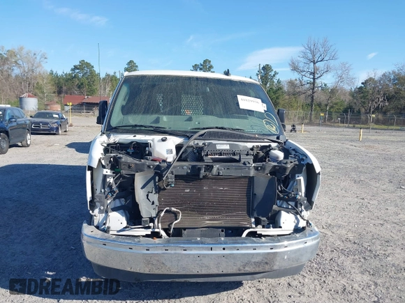 2021 Chevrolet Express Cargo with VIN 1GCWGAF7XM1205308, listed as a IAAI auction lot 41829936 with 64,548 mi miles and . Bid and sale history available at DreamBid. Image 13.
