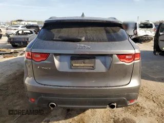 2017 Jaguar F-Pace 35t Premium with VIN SADCJ2BV1HA882806, listed as a Copart auction lot 48879585 with 132,032 mi miles and Salvage Title. Bid and sale history available at DreamBid. Image 6.