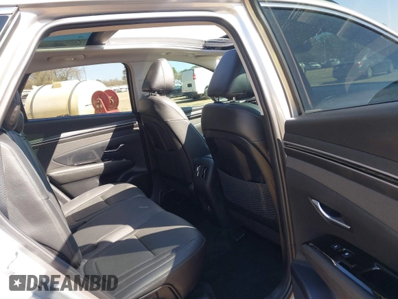2023 Hyundai Tucson Limited with VIN 5NMJECAE3PH269234, listed as a IAAI auction lot 41776455 with 62,430 mi miles and . Bid and sale history available at DreamBid. Image 8.