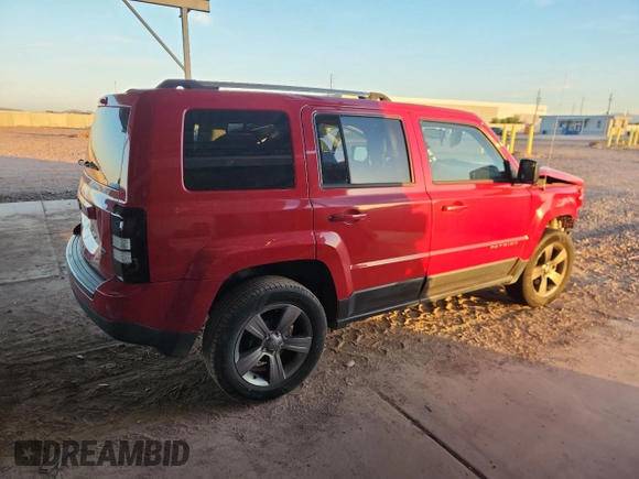 2017 Jeep Patriot Sport SE with VIN 1C4NJPBA5HD131124, listed as a Copart auction lot 60649975 with 78,571 mi miles and Salvage title. Bid and sale history available at DreamBid. Image 3.