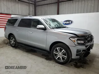 2024 Ford Expedition Max Limited with VIN 1FMJK1K86REA42093, listed as a Copart auction lot 52314745 with 47,832 mi miles and Clean title. Bid and sale history available at DreamBid. Image 4.