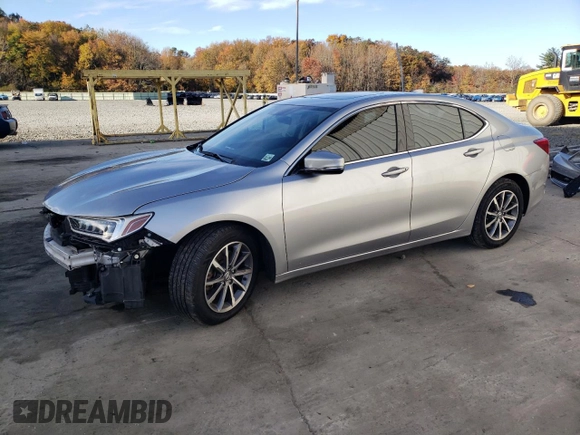 2020 Acura TLX with VIN 19UUB1F39LA007645, listed as a Copart auction lot 73798093 with 41,324 mi miles. Bid and sale history available at carsss.com. Image 1.
