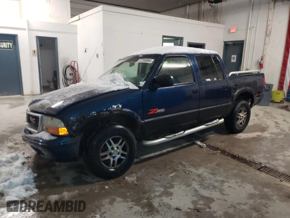 2004 GMC Sonoma SLS with VIN 1GTDT13X64K102615, listed as a Copart auction lot 87269964 with 133,751 mi miles and Salvage Title. Bid and sale history available at carsss.com. Image 1.