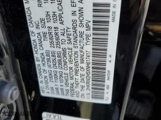 2022 Honda CR-V EX with VIN 2HKRW2H5XNH617417, listed as a Copart auction lot 42567585 with 34,447 mi miles and Salvage Title. Bid and sale history available at carsss.com. Image 13.
